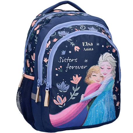 Fille-Accessoires-Fourniture scolaire-Cartable-Sac à dos primaire la reine des neiges 44 cm 2 compartiments