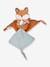 Doudou attache-sucette Timo renard marron 1 - vertbaudet enfant 