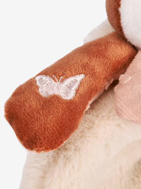 Doudou hochet Mina renard marron 3 - vertbaudet enfant 