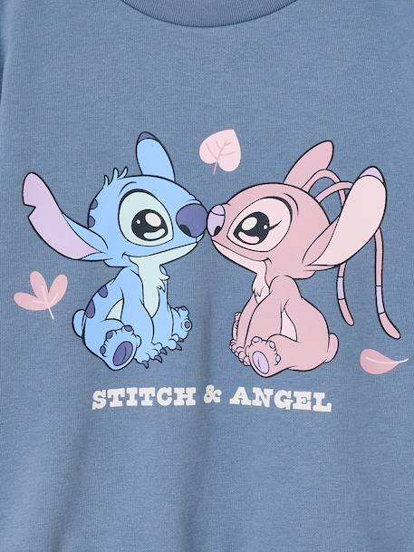 Sweat Lilo et Stitch bleu chambray 3 - vertbaudet enfant 