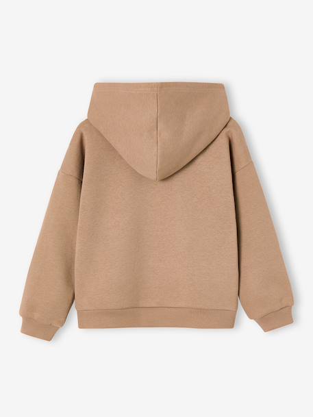 Sweat à capuche Pikachu POKEMON noisette 2 - vertbaudet enfant 
