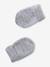 Ensemble bébé bonnet, snood et moufles gris chiné 3 - vertbaudet enfant 