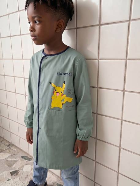 Tablier Pokemon garçon vert émeraude 2 - vertbaudet enfant 
