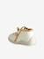 Chaussons zippés bébé en toile beige+beige imprimé+blanc imprimé+rose imprimé+rose pâle+vanille 32 - vertbaudet enfant 