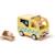 Ambulance en bois aiden Jaune, bleu 2 - vertbaudet enfant 