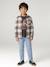 T-shirt manches longues garçon blanc chiné+bordeaux+gris ardoise 11 - vertbaudet enfant 