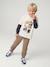 Pantalon de jogging garçon beige+marine+vert sapin 3 - vertbaudet enfant 