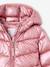 Doudoune fille légère à capuche effet brillant métallisé rose+rose pâle 11 - vertbaudet enfant 