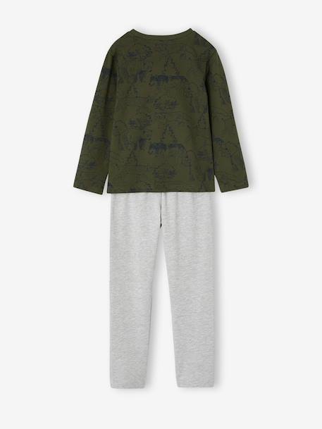 Lot de 2 pyjamas garçon vert sapin 9 - vertbaudet enfant 