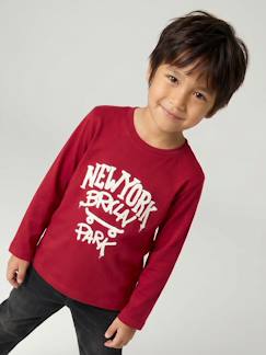 Garçon-T-shirt, polo, sous-pull-T-shirt manches longues garçon