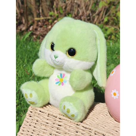 Peluche - peluche lapin kiwi – cutydoos spring – 23 cm Vert 4 - vertbaudet enfant 