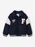 Blouson teddy garçon à capuche amovible marine 2 - vertbaudet enfant 