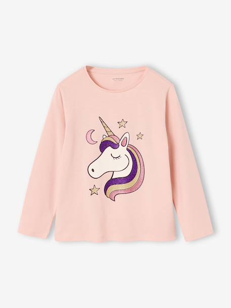 Lot de 2 pyjamas fille rose poudré 3 - vertbaudet enfant 