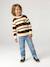 Pull garçon manches longues marine+noisette 14 - vertbaudet enfant 