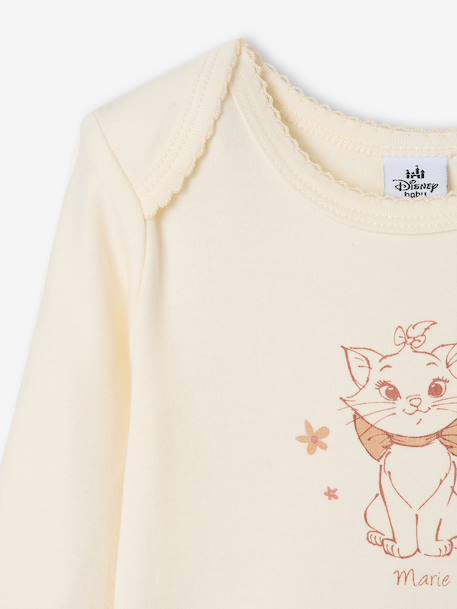 Lot de 2 bodies bébé fille Marie les Aristochats Disney rose pâle 5 - vertbaudet enfant 