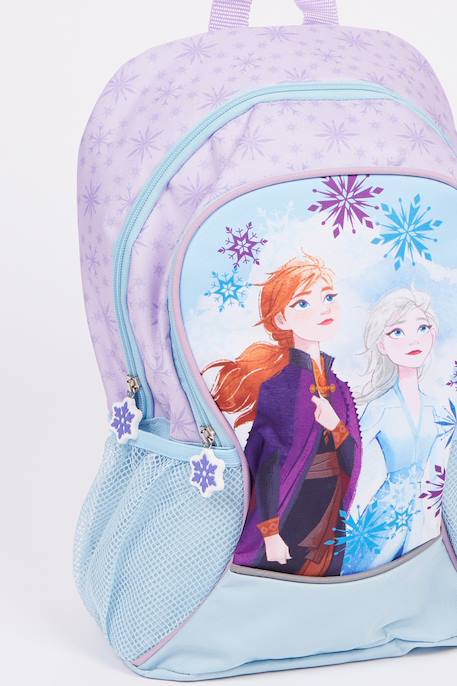 Sac à dos enfant 38x22x12 cm la reine des neiges Violet 3 - vertbaudet enfant 