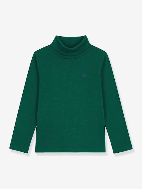 Sous-pull enfant vert sapin 1 - vertbaudet enfant 