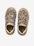 Baskets enfant fille cuir à scratchs beige+marron+vieux rose 4 - vertbaudet enfant 