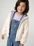 Coupe-vent fille à capuche réversible léopard/sherpa beige+vanille 12 - vertbaudet enfant 