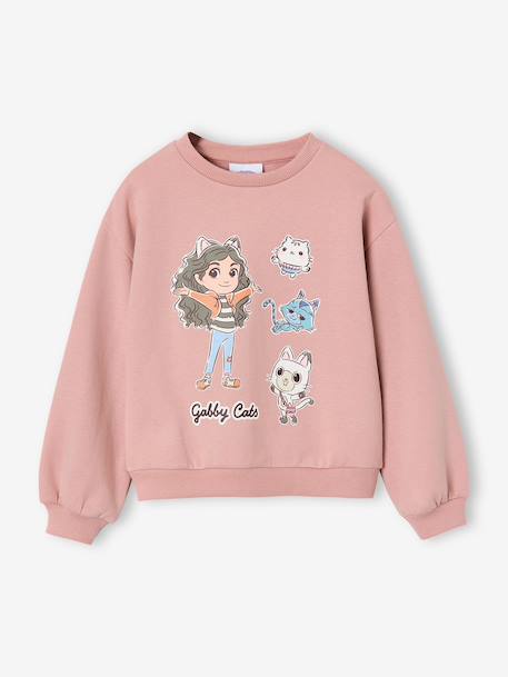 Sweat Gabby et la maison magique mauve 1 - vertbaudet enfant 