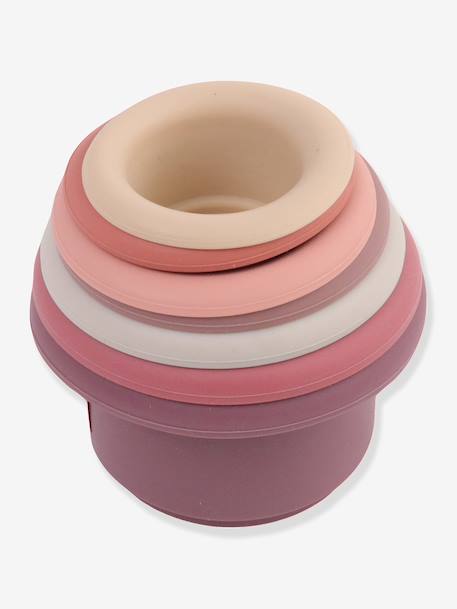 Tour à empiler jouet de bain rose 4 - vertbaudet enfant 