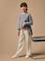 Pull en laine et mohair fille Gris chine clair 5 - vertbaudet enfant 
