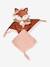 Doudou attache-sucette Mina renard marron 1 - vertbaudet enfant 