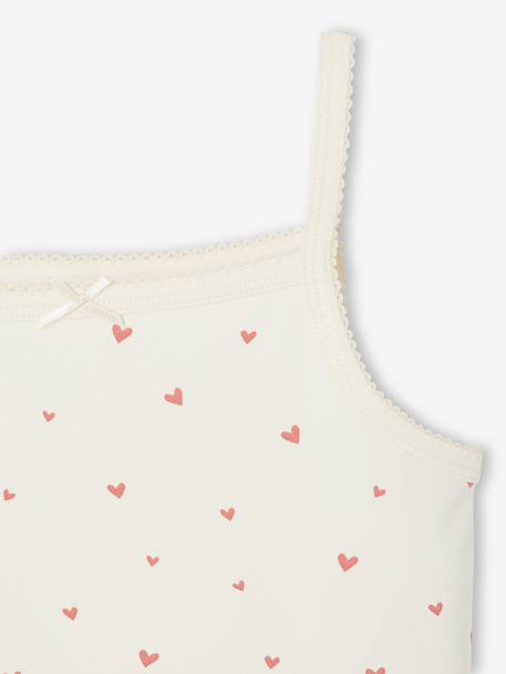 Lot de 3 débardeurs fille beige 6 - vertbaudet enfant 