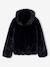 Veste fausse fourrure fille noir 2 - vertbaudet enfant 