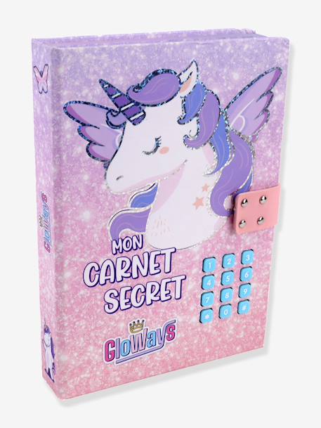 Carnet secret électronique violet 1 - vertbaudet enfant 