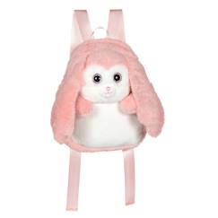 -Peluche - fluffy bag – sac à dos en peluche – lapin – 30 cm