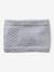 Ensemble bébé bonnet, snood et moufles gris chiné 4 - vertbaudet enfant 