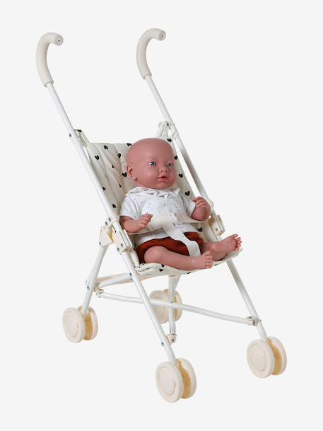 Grande poussette canne pour poupon Coeur fondant+Marguerite+Rétro Flower 2 - vertbaudet enfant 
