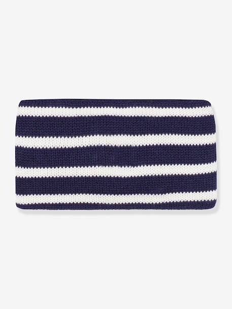 Snood bébé rayé marine 3 - vertbaudet enfant 