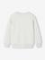 Sweat garçon col rond manches longues blanc chiné+bleu nuit+rouge chiné 2 - vertbaudet enfant 