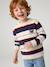 Pull garçon manches longues marine+noisette 2 - vertbaudet enfant 