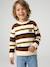 Pull garçon manches longues marine+noisette 9 - vertbaudet enfant 