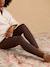 Pack de 2 leggings grossesse Seamless kaki+noir+taupe 10 - vertbaudet enfant 