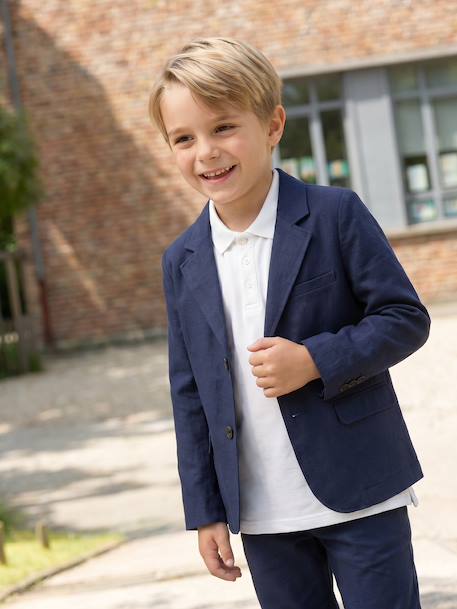 Garçon-Polo garçon manches courtes broderie poitrine 