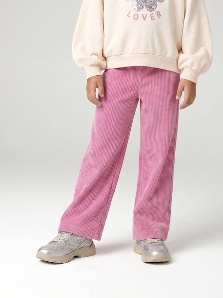 Ensemble fille sweat et pantalon anthracite+écru 8 - vertbaudet enfant 
