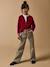 Cardigan  en laine mérinos Framboise+Marine+Vert 5 - vertbaudet enfant 