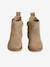 Boots fille cuir zippées beige+bronze+camel+marine+marron+vert+vieux rose 4 - vertbaudet enfant 