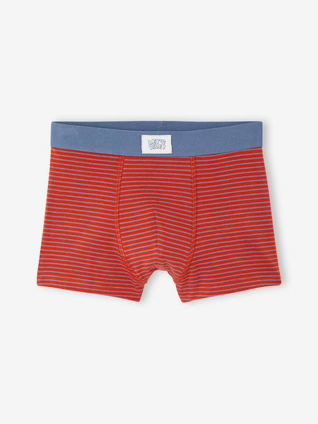 Lot de 5 boxers garçon bleu jean 5 - vertbaudet enfant 