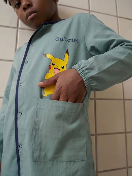 Tablier Pokemon personnalisable vert émeraude 3 - vertbaudet enfant 