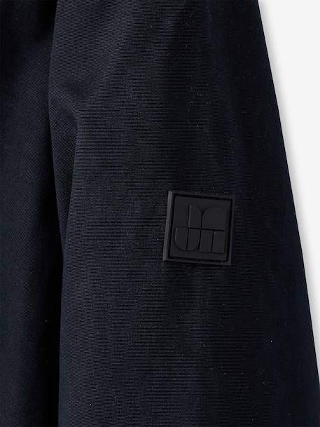 Parka fille doublée noir 13 - vertbaudet enfant 