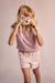 Pull en maille, sans manches Rose 1 - vertbaudet enfant 