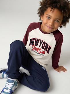 Garçon-T-shirt, polo, sous-pull-T-shirt manches longues raglan garçon