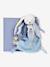 Lapin doudou cœur océan 25 cm bleu 2 - vertbaudet enfant 