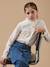Chemise avec froufrou fille Ecru 1 - vertbaudet enfant 