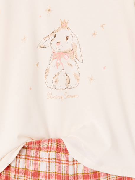 Pyjama pantalon fille beige 5 - vertbaudet enfant 